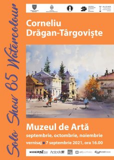 Expoziia de acuarel a artistului Corneliu Drgan-Trgoviște